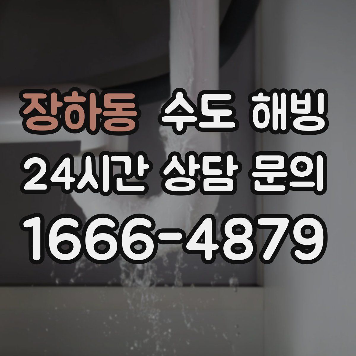 장하동 수도 해빙