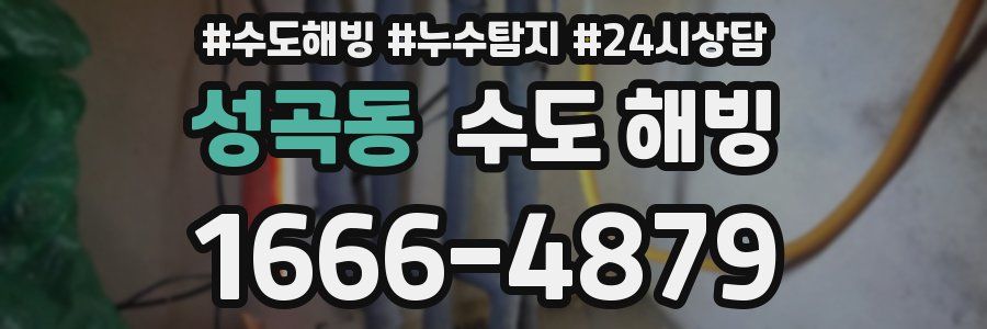 성곡동 수도 해빙