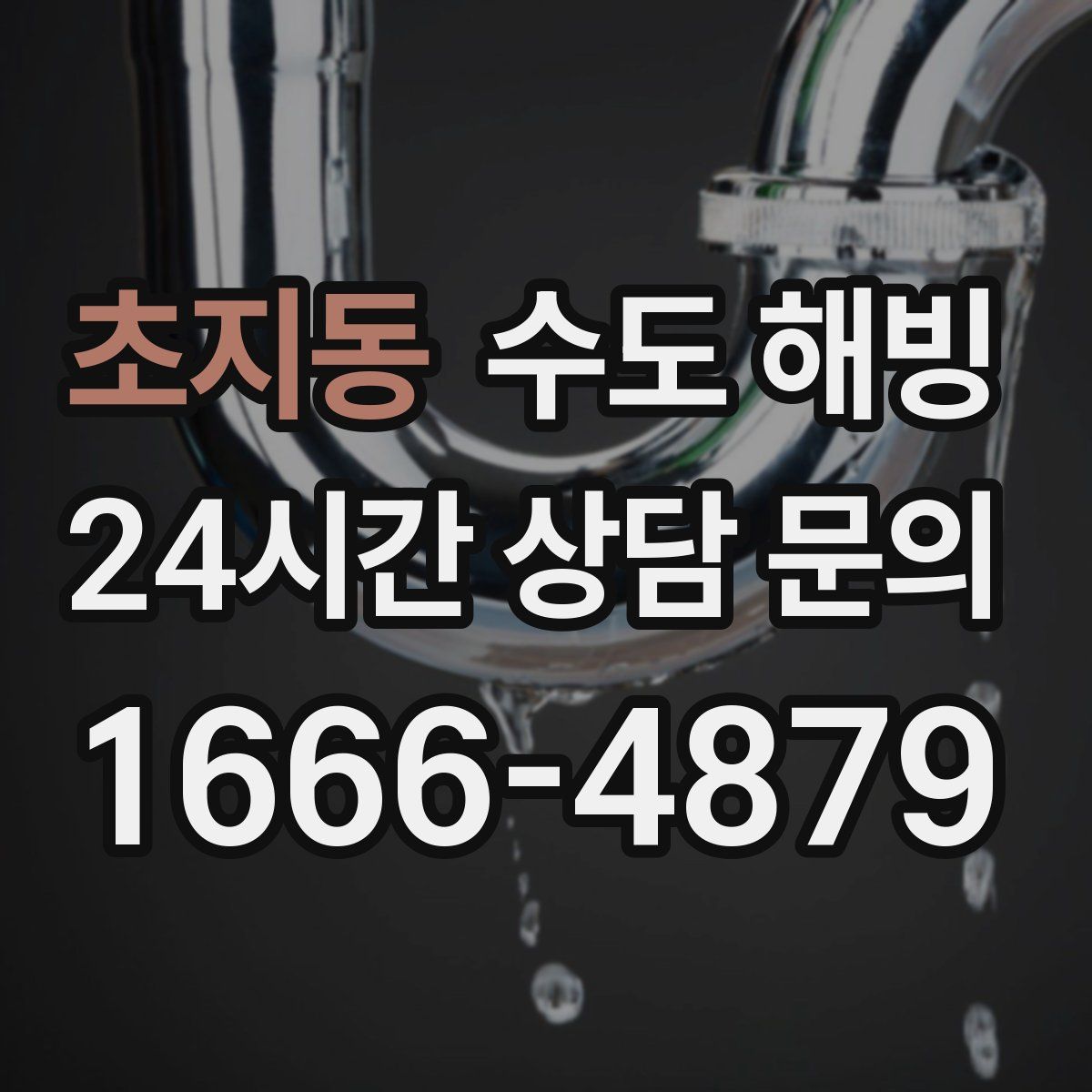 초지동 수도 해빙