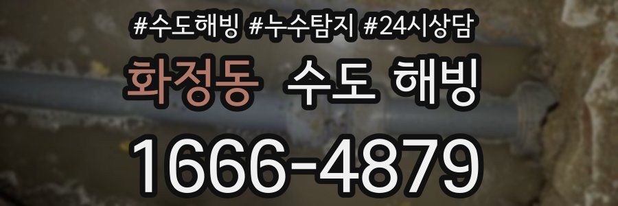 화정동 수도 해빙