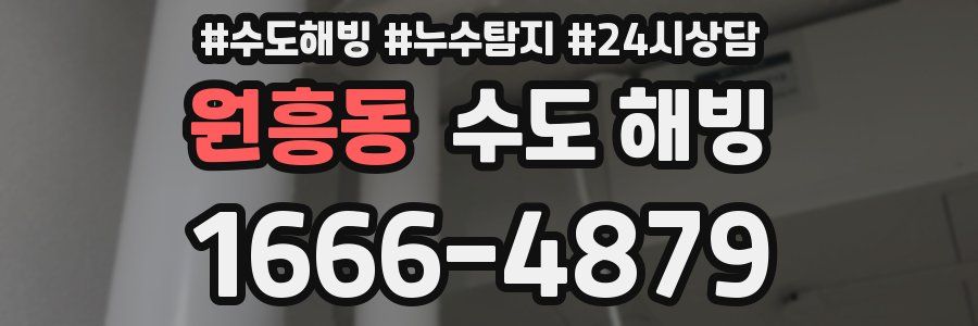 원흥동 수도 해빙