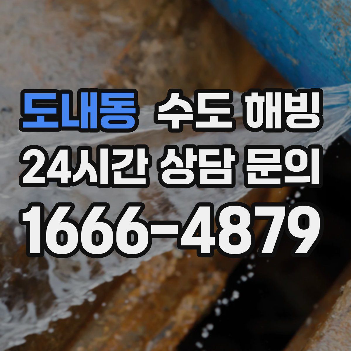 도내동 수도 해빙