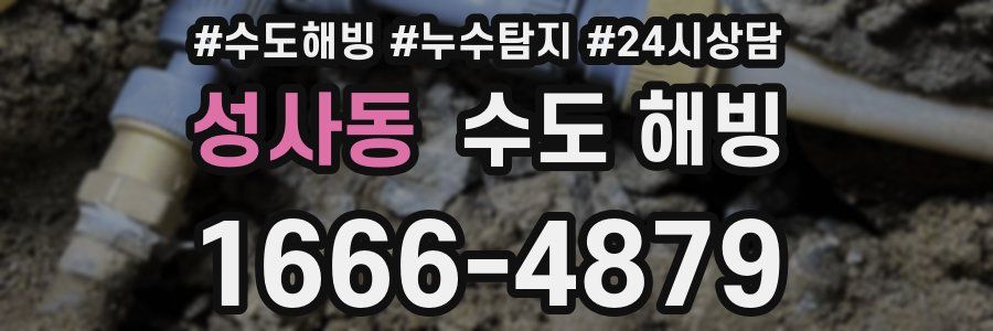 성사동 수도 해빙