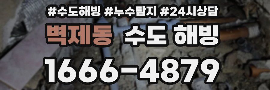 벽제동 수도 해빙