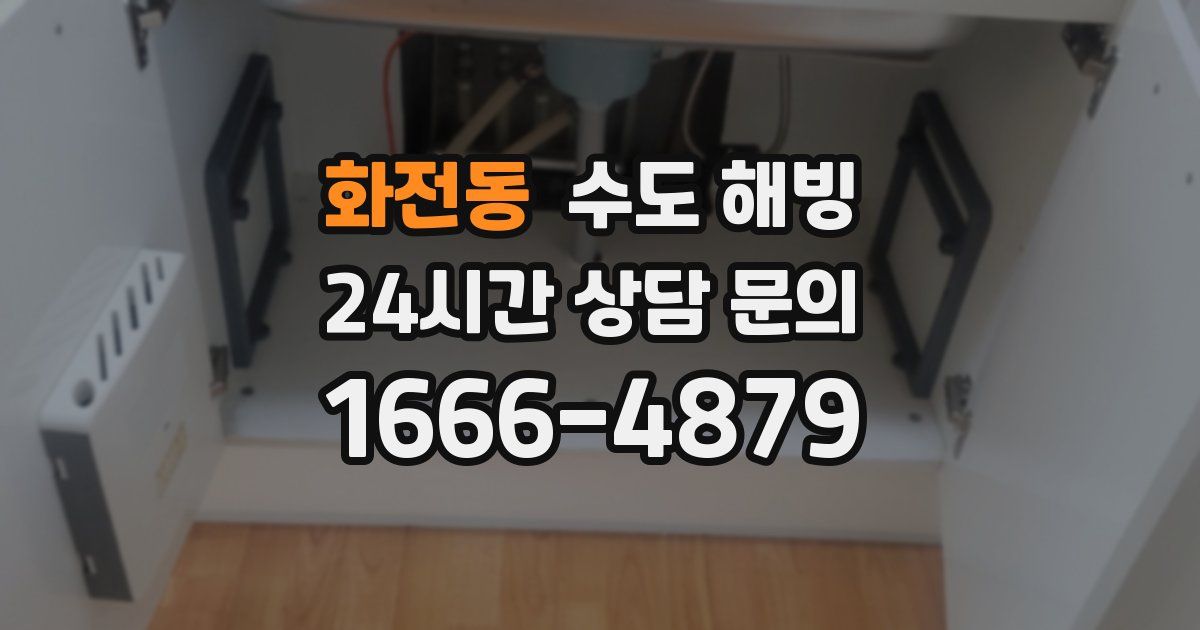 화전동 수도 해빙