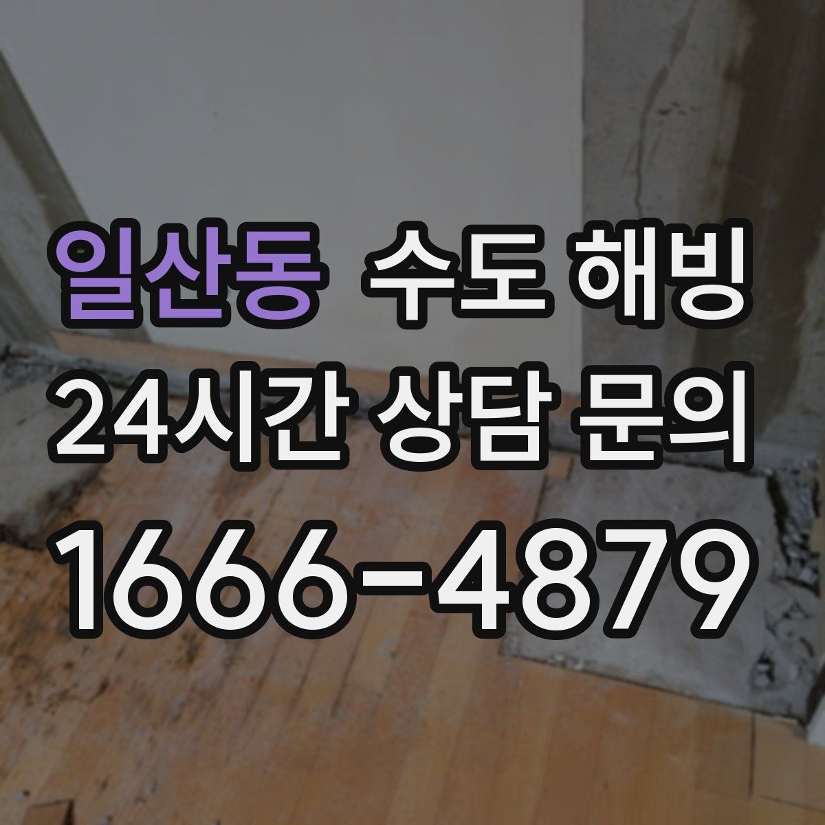 일산동 수도 해빙