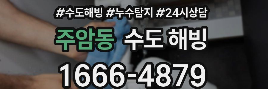 주암동 수도 해빙