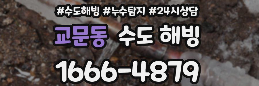 교문동 수도 해빙