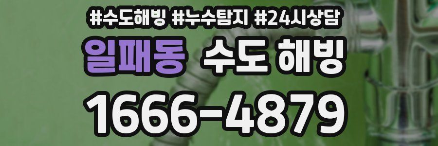 일패동 수도 해빙