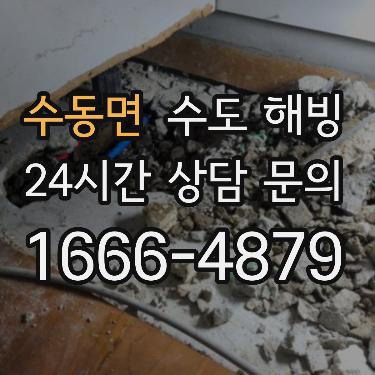 수동면 수도 해빙