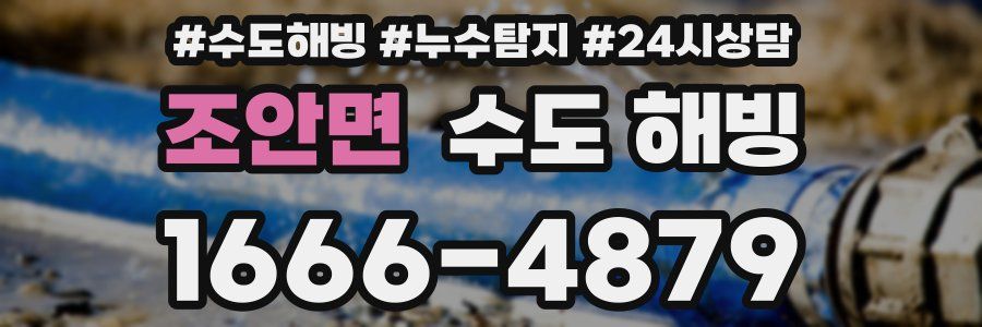 조안면 수도 해빙