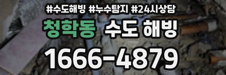 청학동 수도 해빙