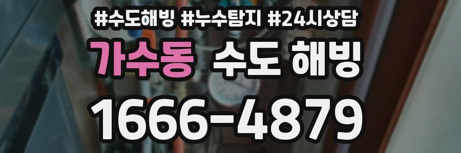 가수동 수도 해빙