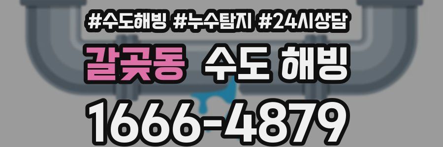 갈곶동 수도 해빙