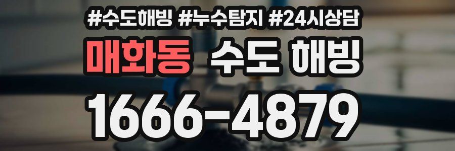 매화동 수도 해빙