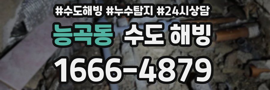 능곡동 수도 해빙