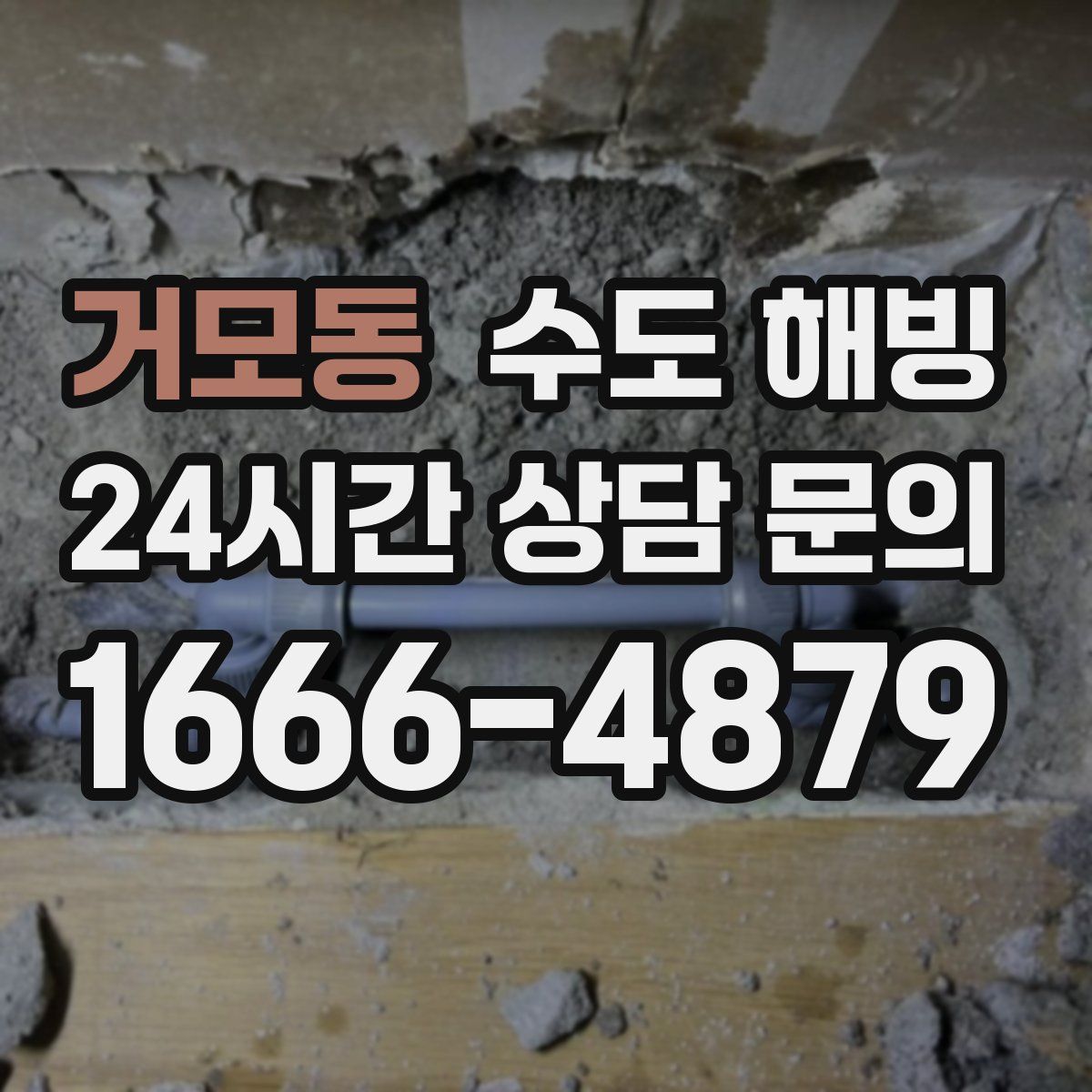 거모동 수도 해빙