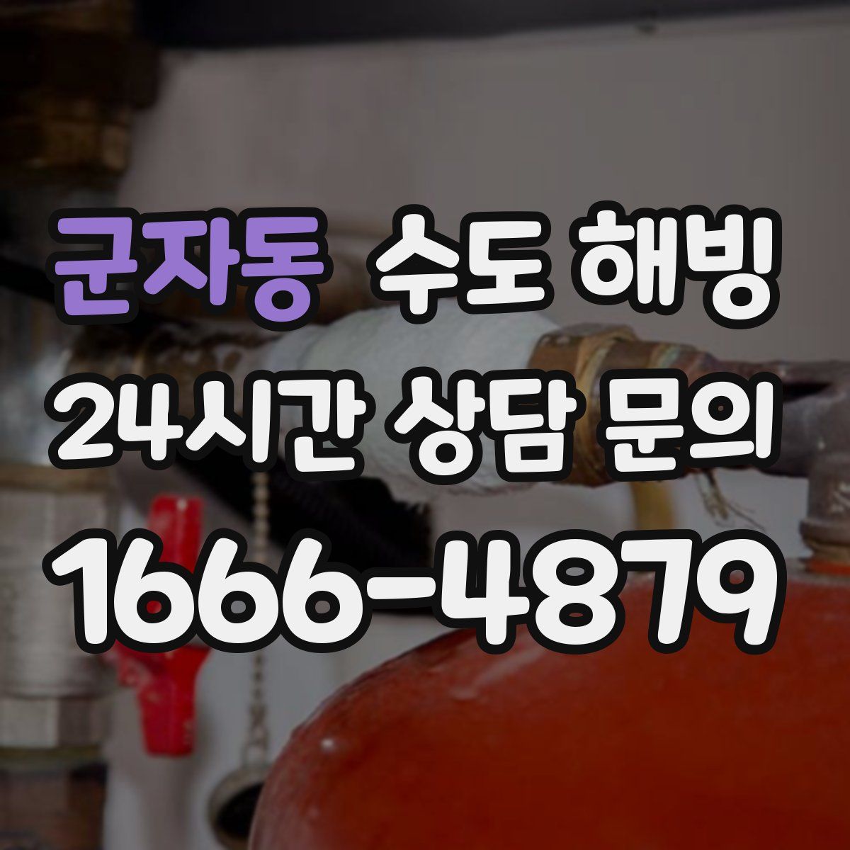 군자동 수도 해빙