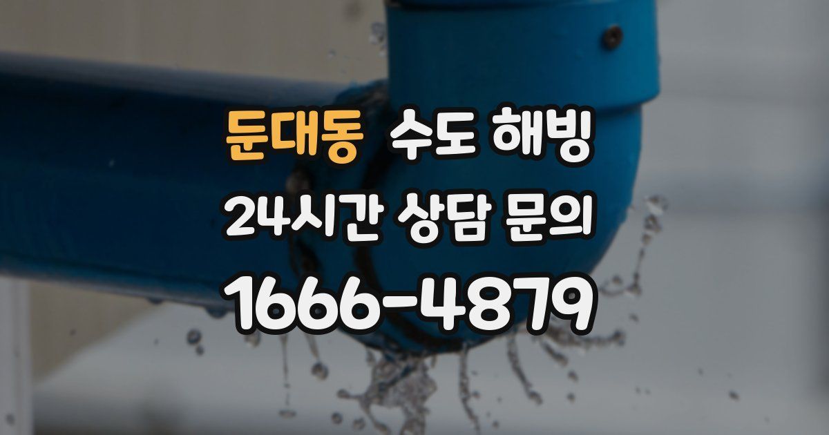 둔대동 수도 해빙