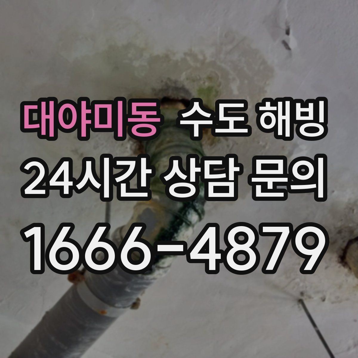 대야미동 수도 해빙 물을 틀어둘 때 온수와 찬수 중 무엇이 나을까