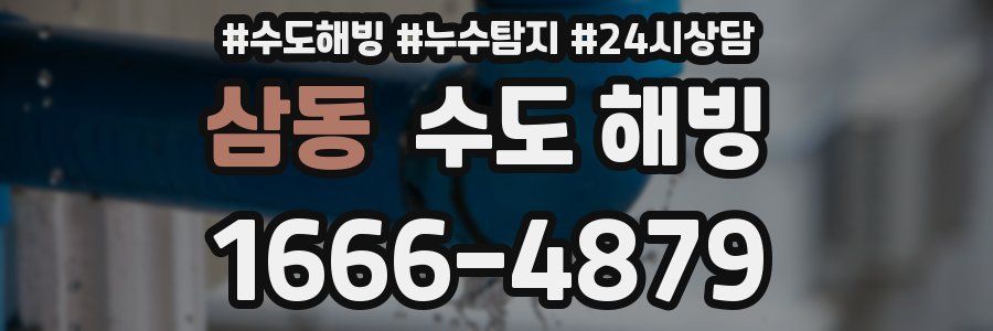 삼동 수도 해빙