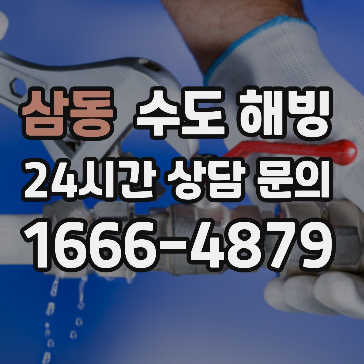 삼동 수도 해빙