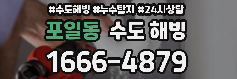 포일동 수도 해빙