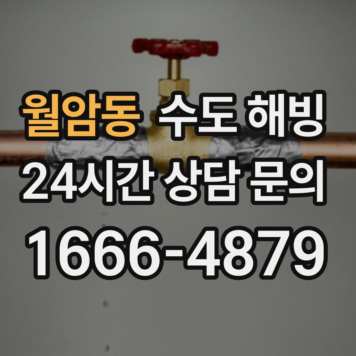 월암동 수도 해빙