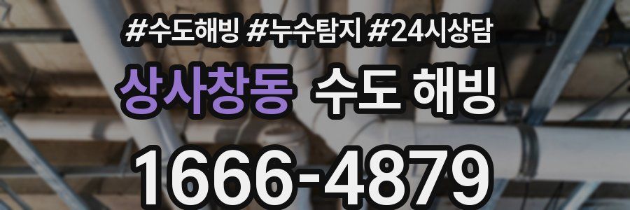 상사창동 수도 해빙