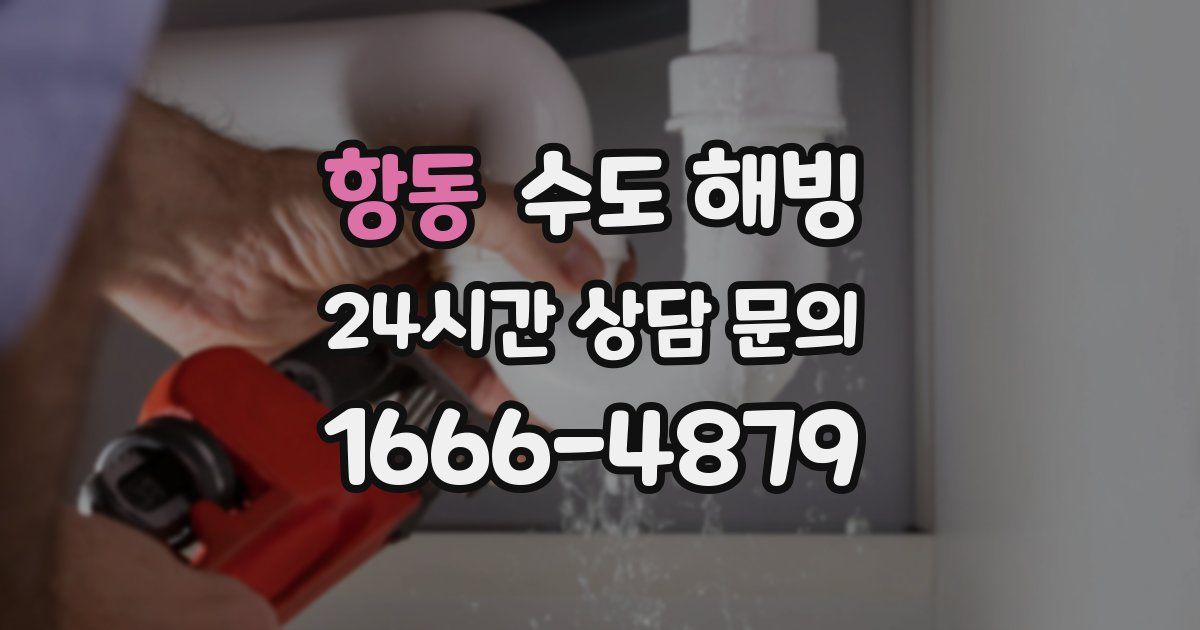 항동 수도 해빙