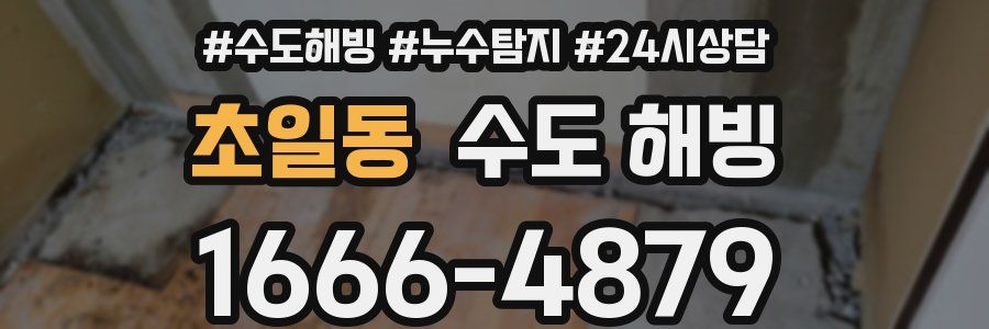 초일동 수도 해빙