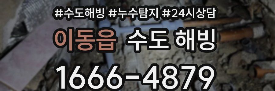 이동읍 수도 해빙