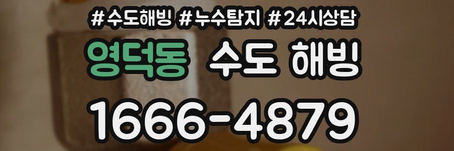 영덕동 수도 해빙