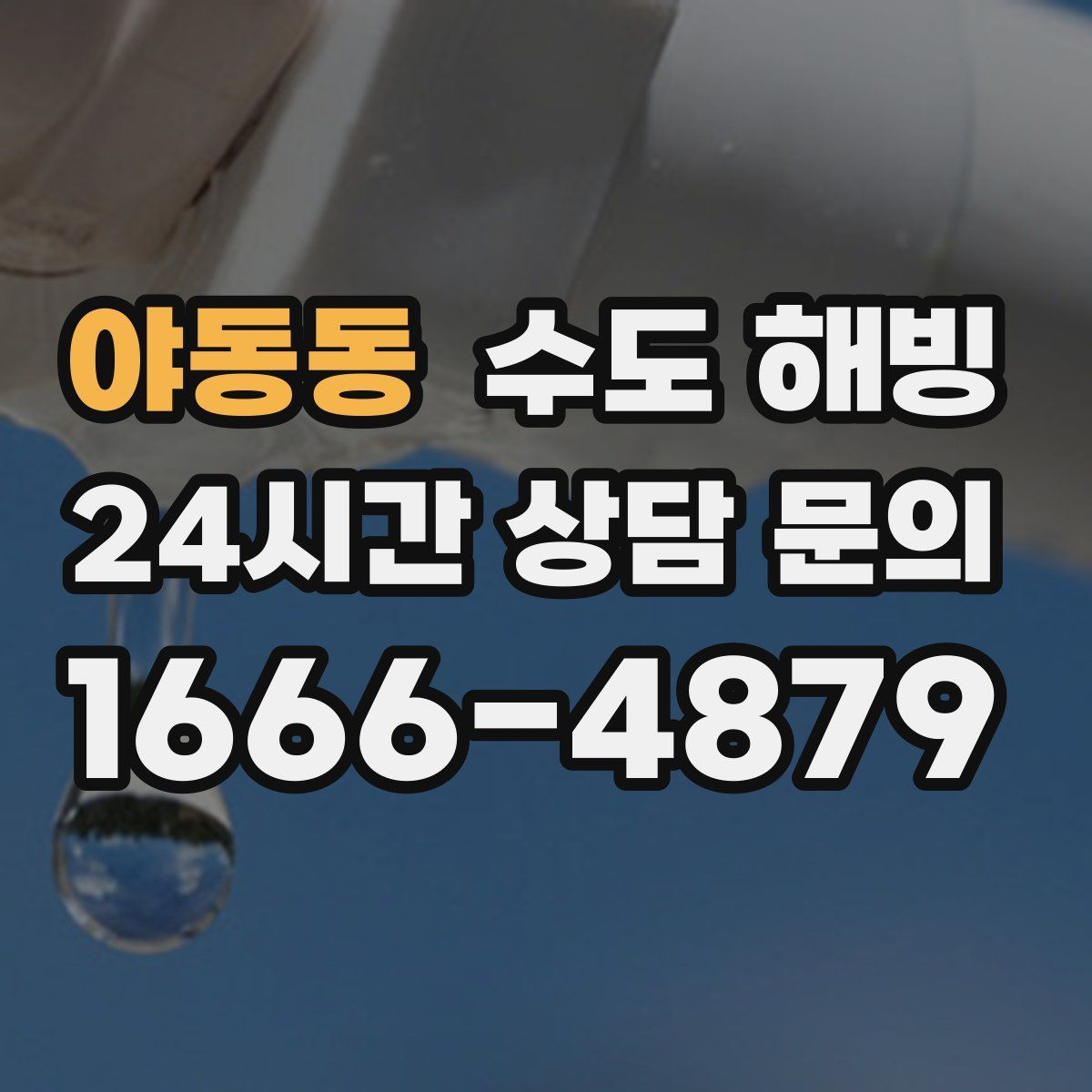 야동동 수도 해빙