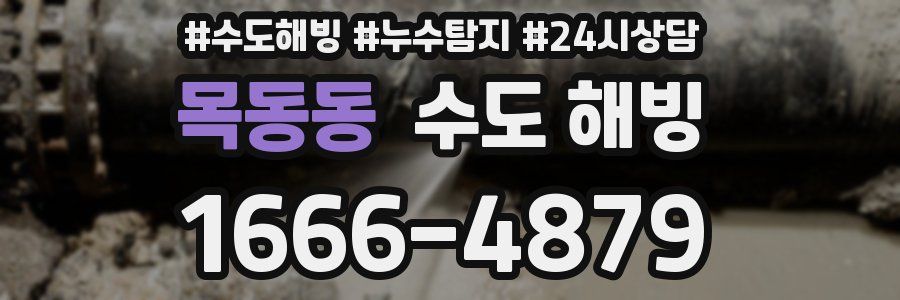 목동동 수도 해빙