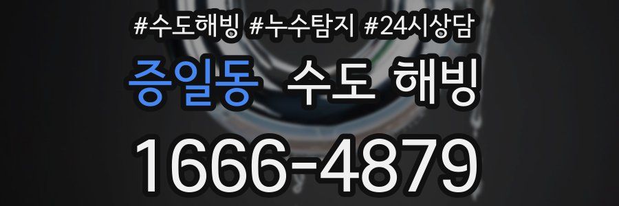 증일동 수도 해빙