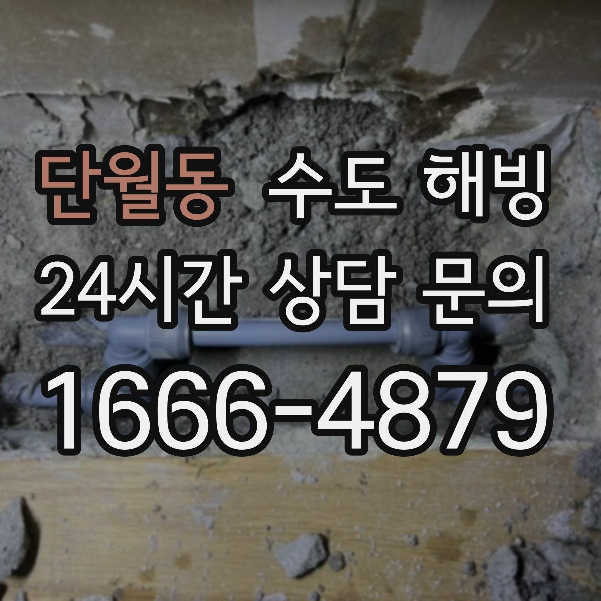 단월동 수도 해빙