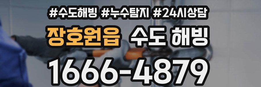 장호원읍 수도 해빙