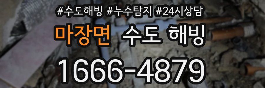 마장면 수도 해빙