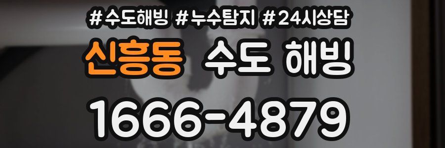 신흥동 수도 해빙