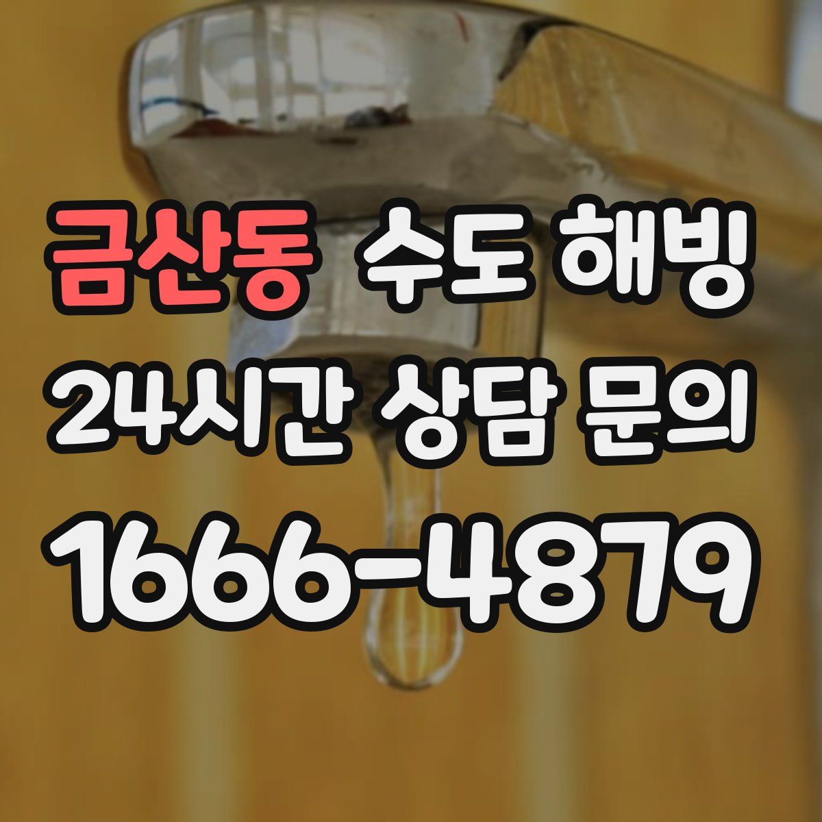 금산동 수도 해빙