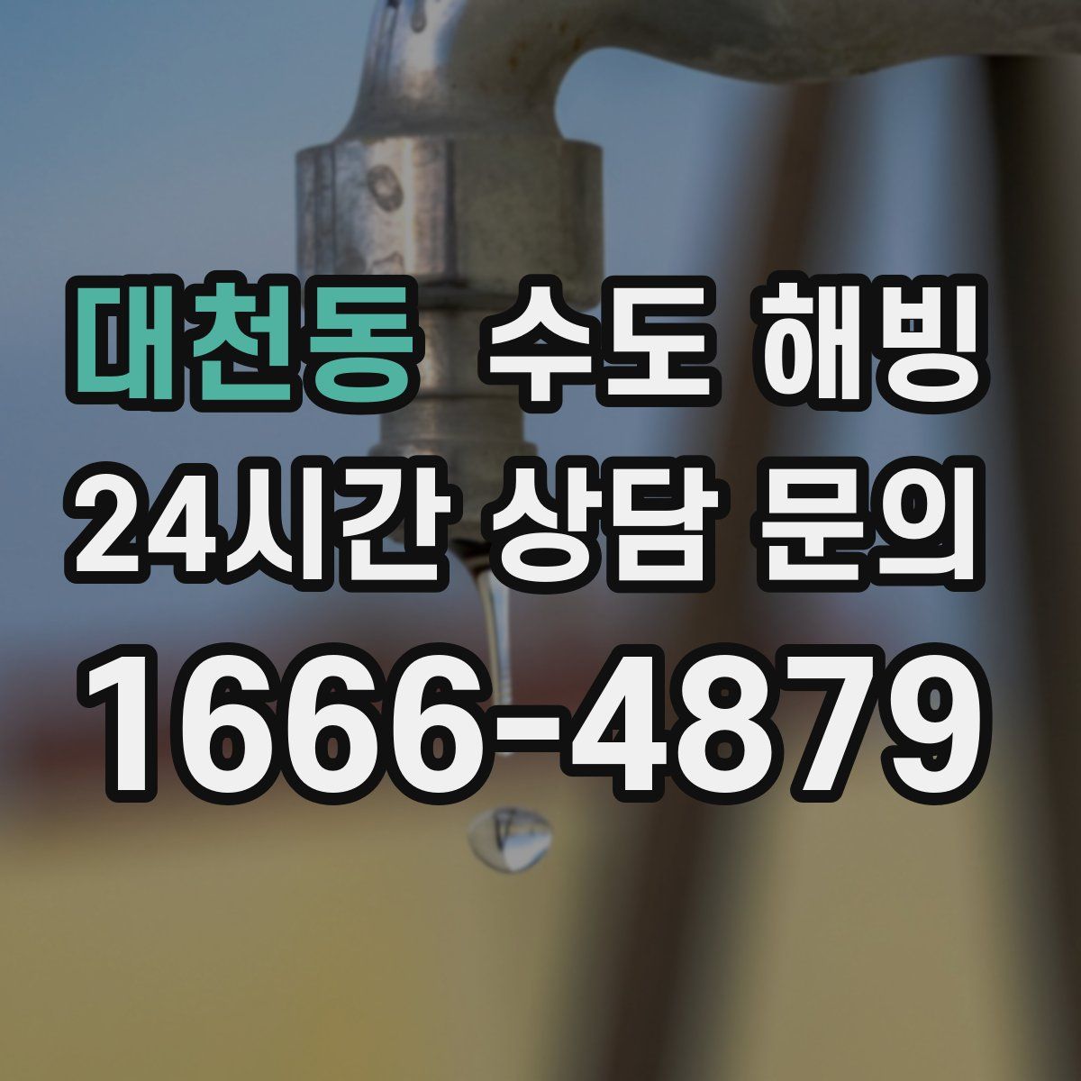 대천동 수도 해빙