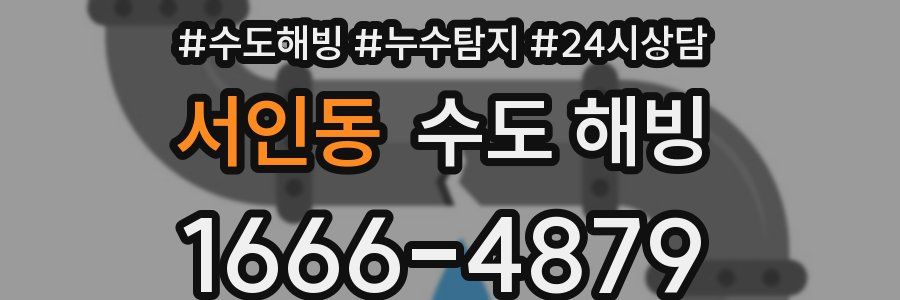서인동 수도 해빙