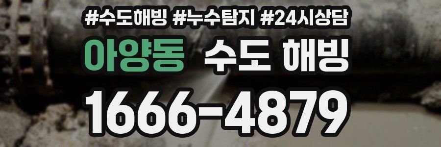 아양동 수도 해빙