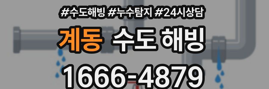 계동 수도 해빙