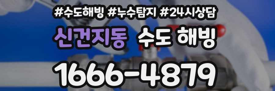신건지동 수도 해빙