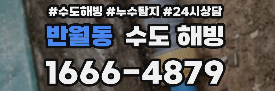 반월동 수도 해빙