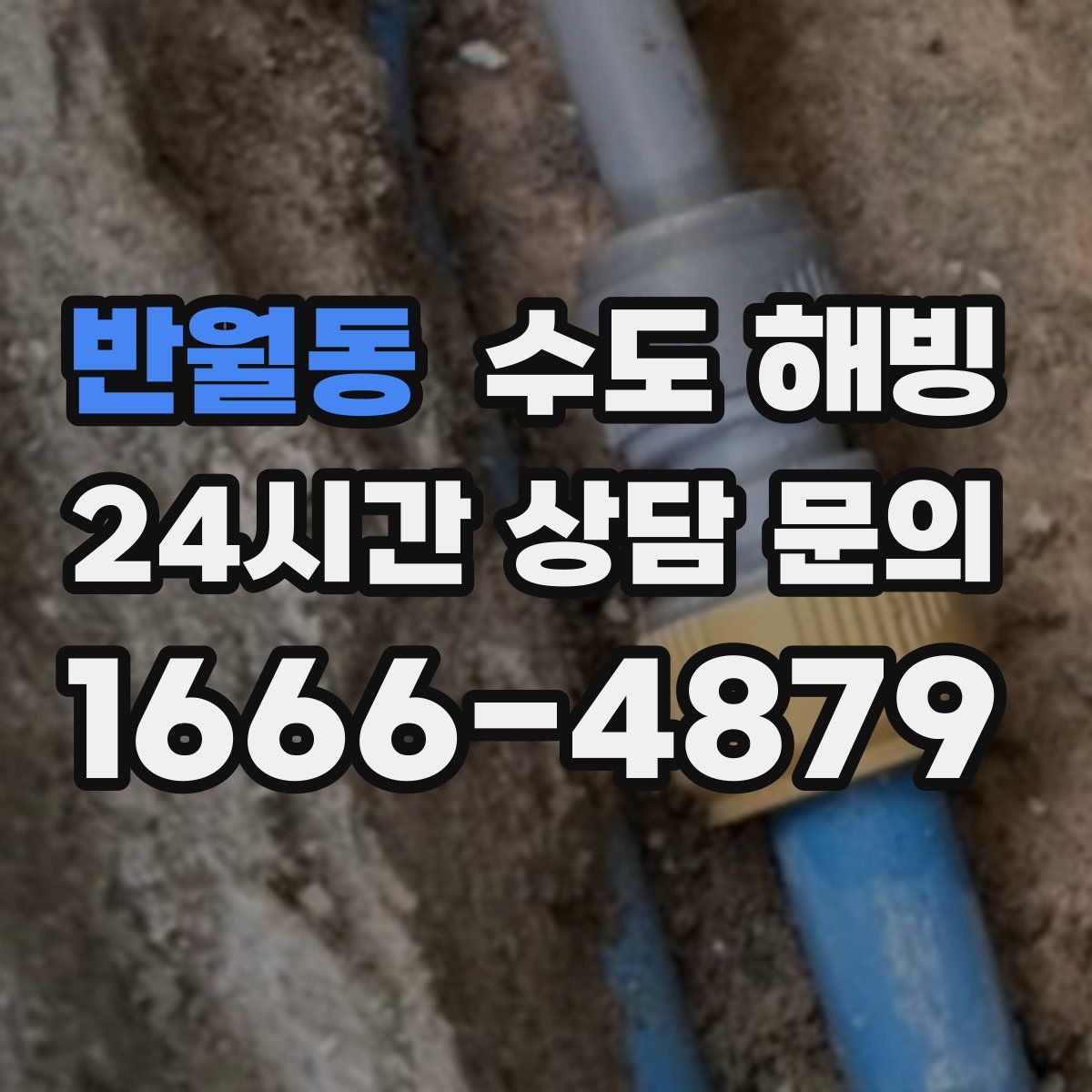 반월동 수도 해빙