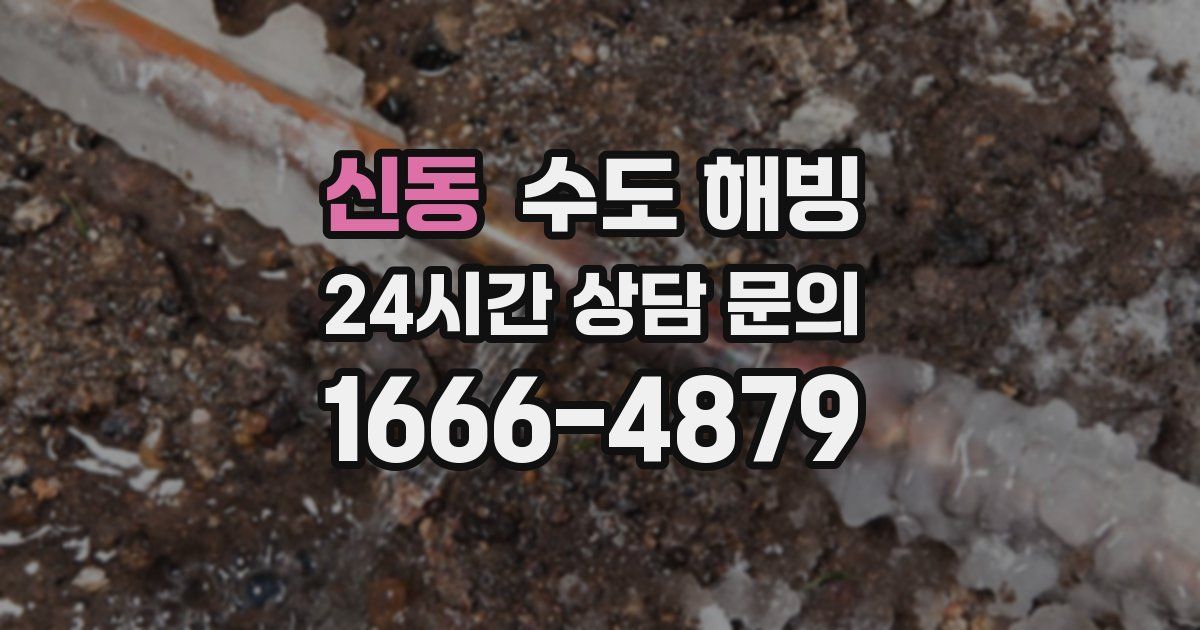 신동 수도 해빙