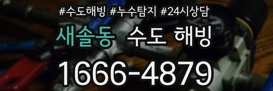 새솔동 수도 해빙